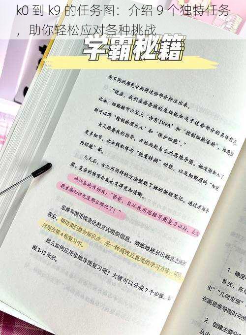 k0 到 k9 的任务图：介绍 9 个独特任务，助你轻松应对各种挑战